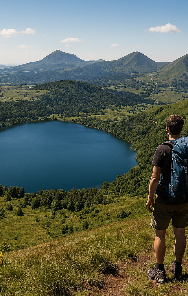 Randonneur Lac Pavin