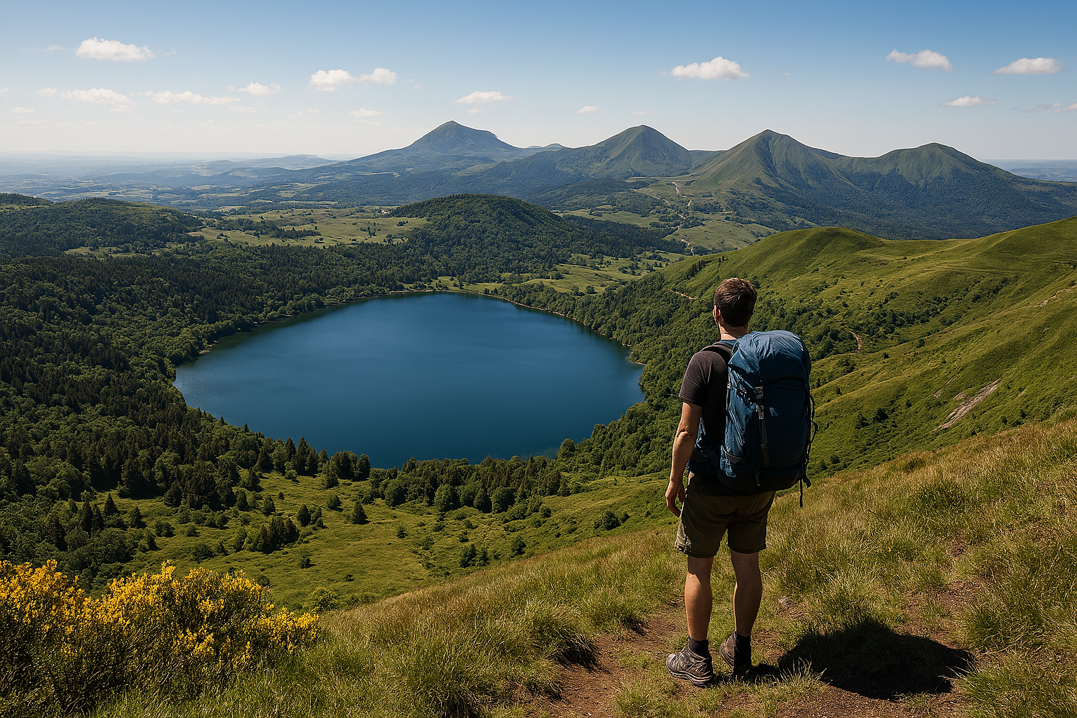Randonneur Lac Pavin