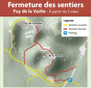 Lancement des travaux de restauration et de valorisation des Puys de la Vache et de Lassolas