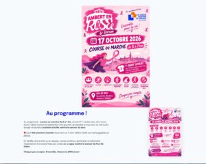 Programme Ambert en Rose